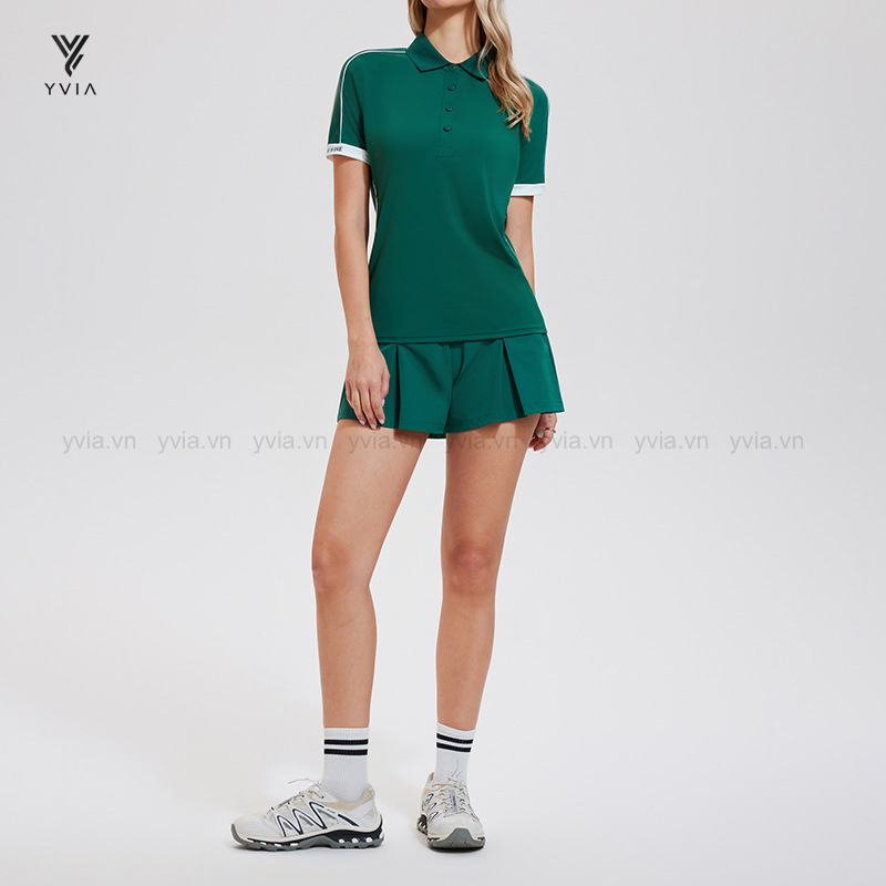 Quần váy xếp ly